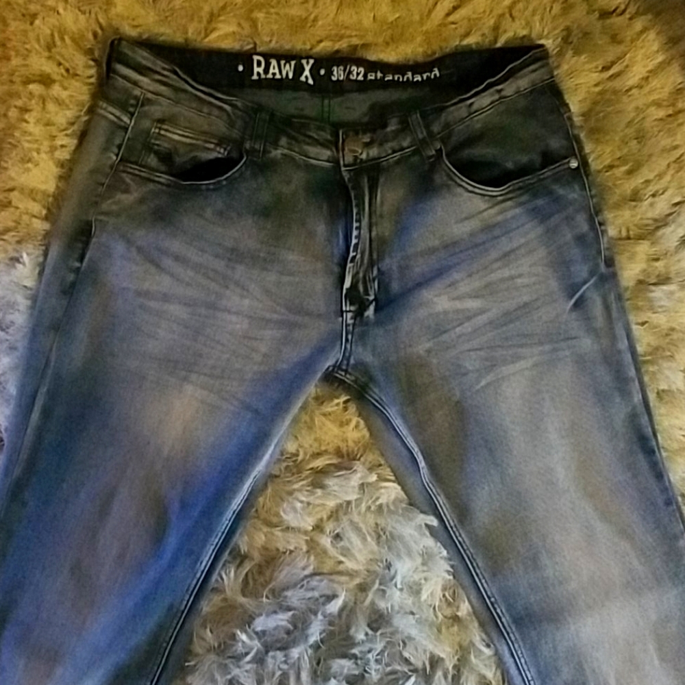 RAW X MENS JEANS